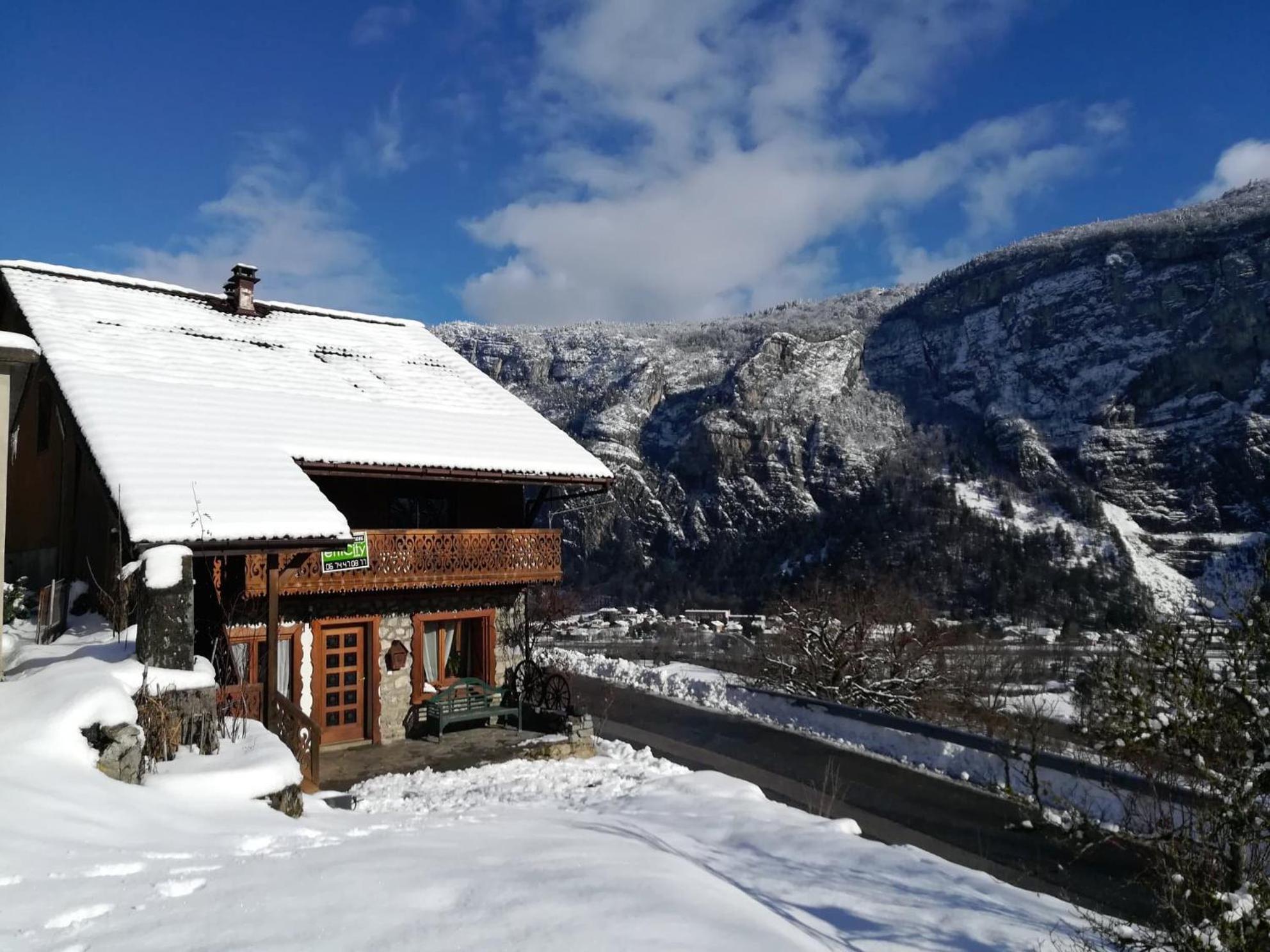 Appartement Cozy 100M2 Dans Chalet Savoyard Magland Ngoại thất bức ảnh