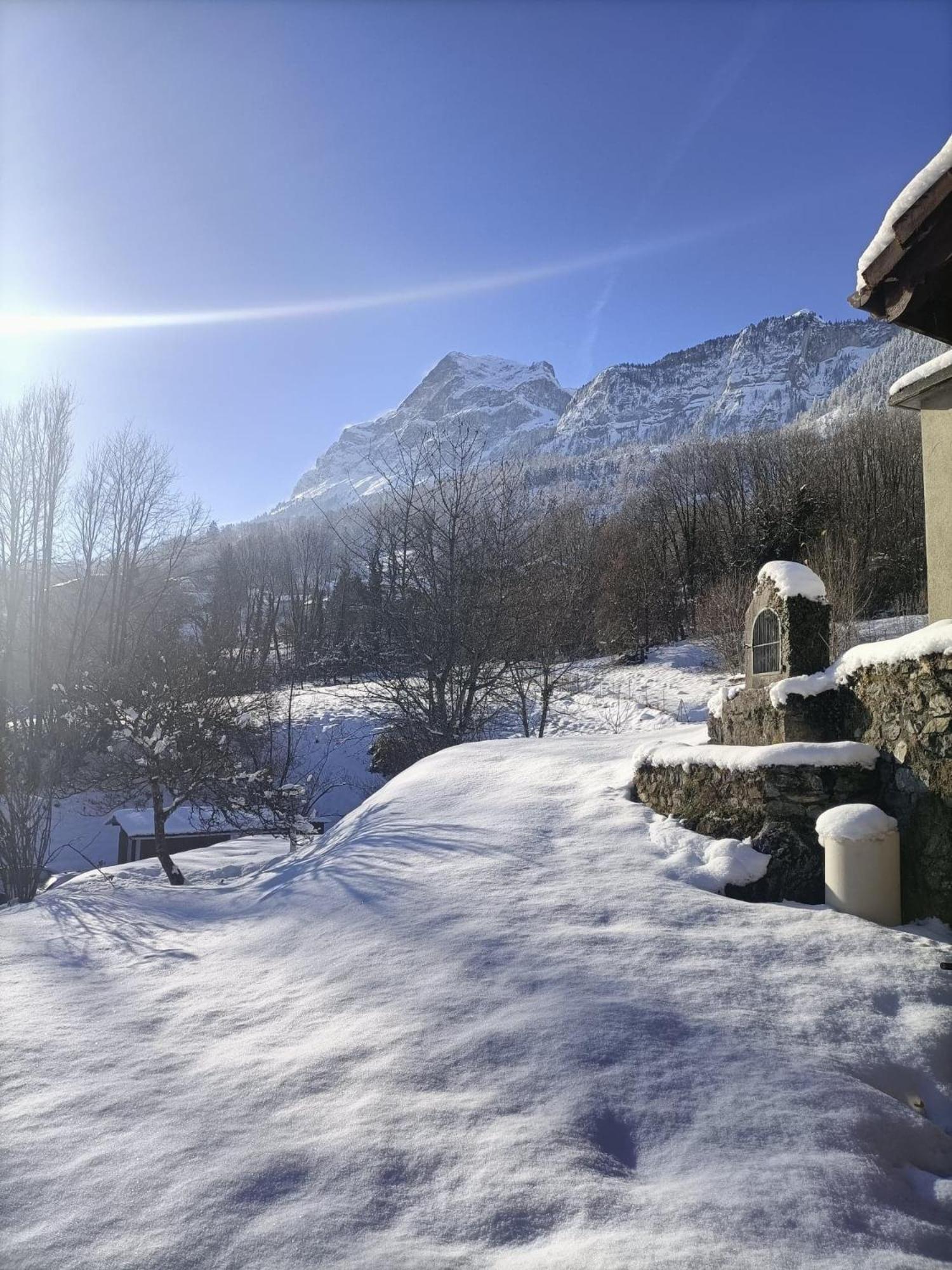 Appartement Cozy 100M2 Dans Chalet Savoyard Magland Ngoại thất bức ảnh